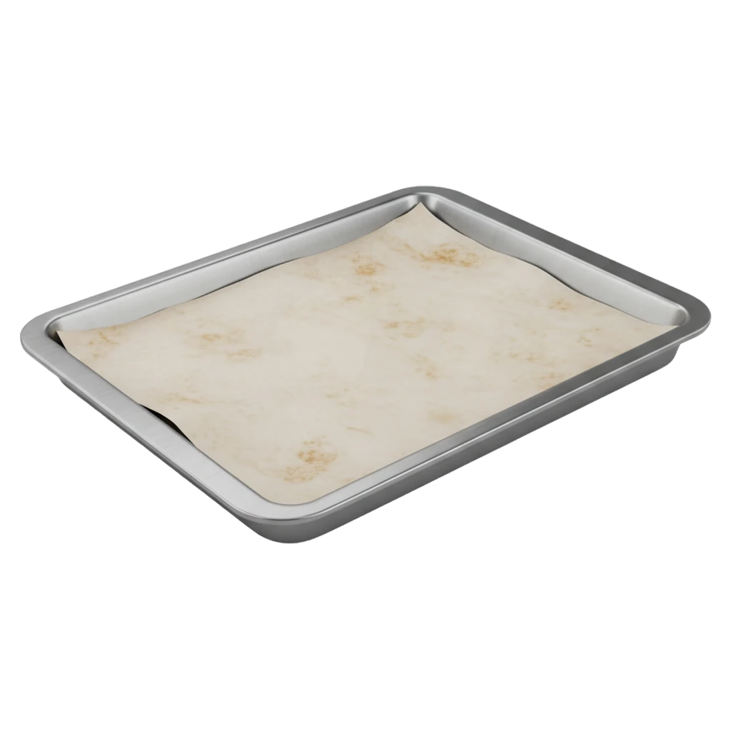 baking sheet Photorealistic icon - free AI-generated photorealistic icon for web and app projects