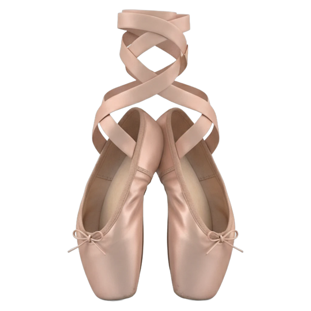 ballet shoes Photorealistic icon