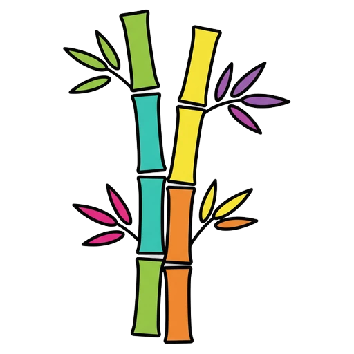 bamboo Pop Art icon