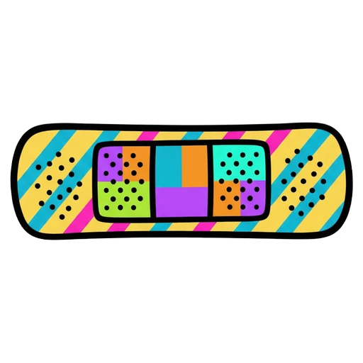 bandaid Pop Art icon