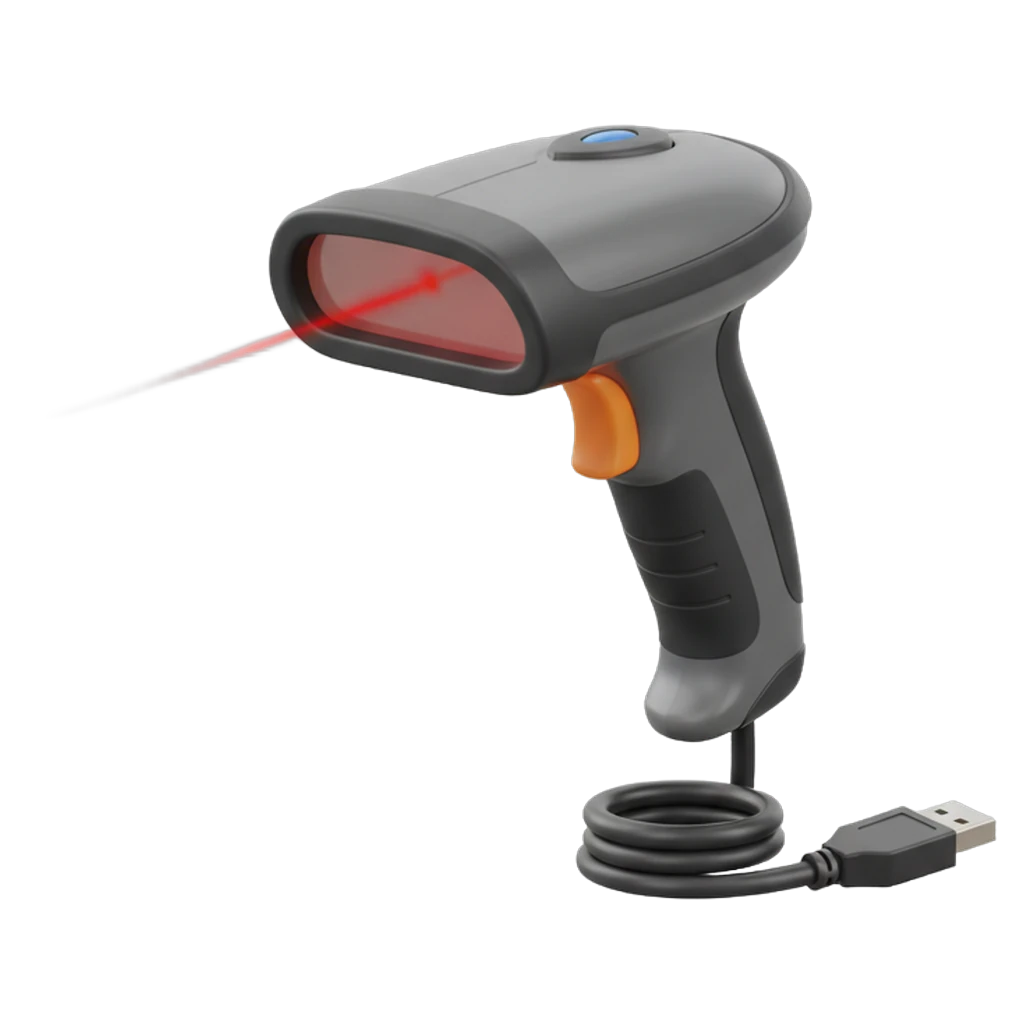 barcode scanner Photorealistic icon