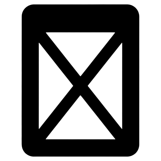 barn door Solid Glyph icon