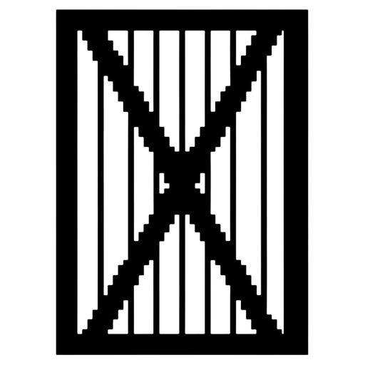 barn door Pixel Art icon