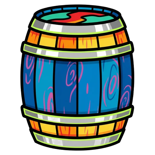 barrel Pop Art icon