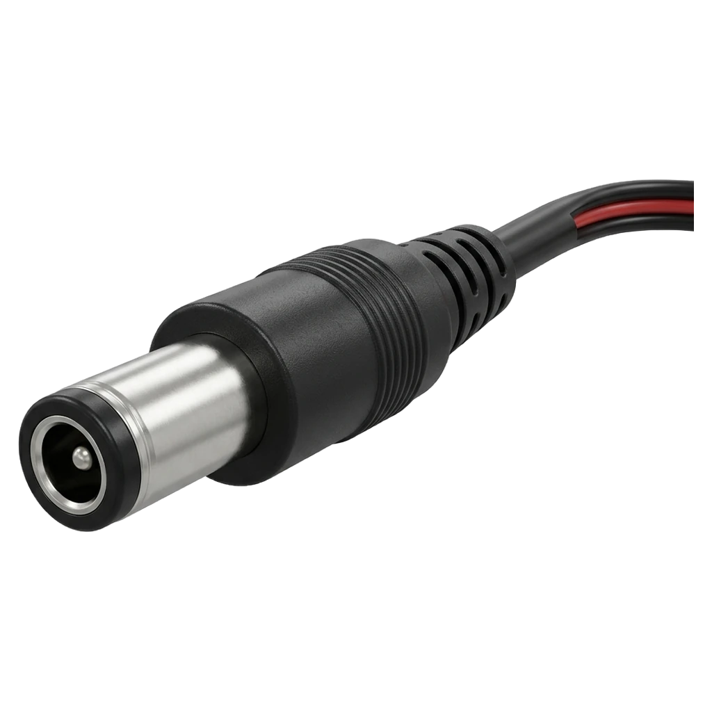 barrel jack Photorealistic icon