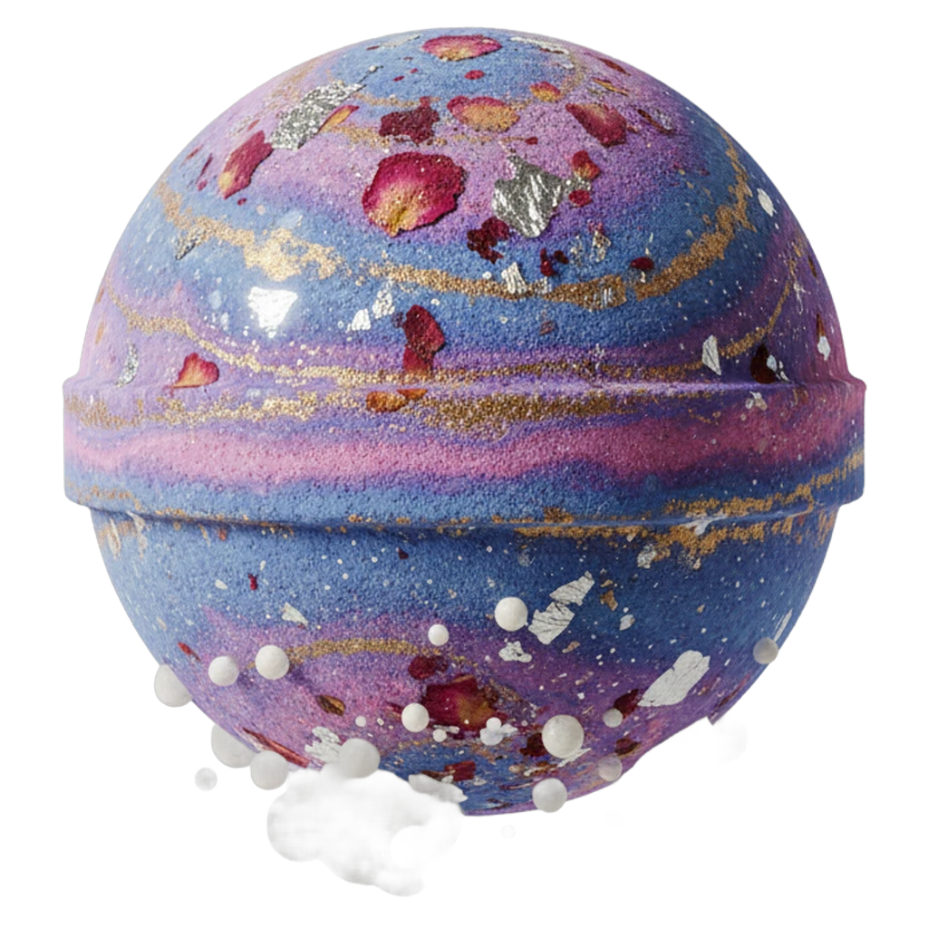 bath bomb Photorealistic icon