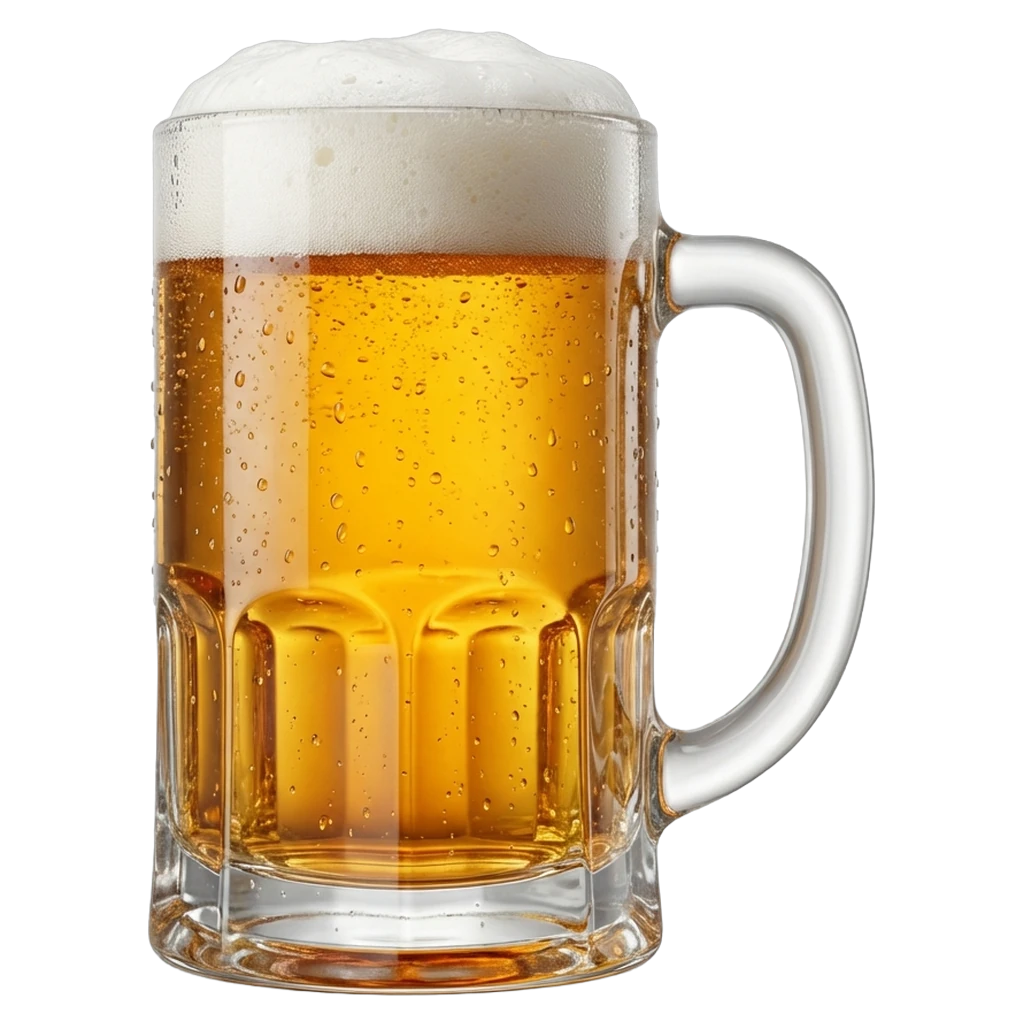 beer mug Photorealistic icon