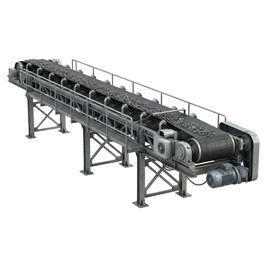 belt conveyor Photorealistic icon