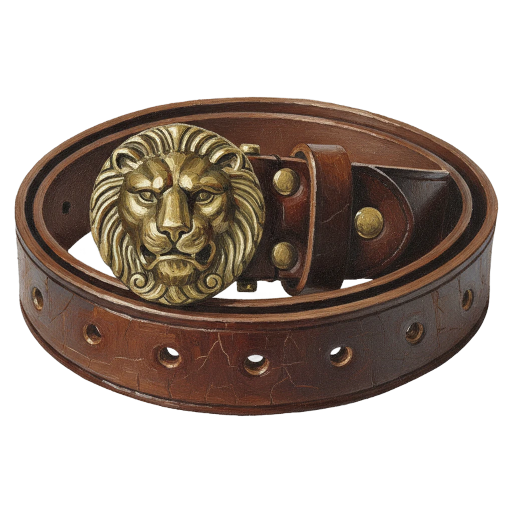 belt Oil Painting icon - free AI-generated oil painting icon for web and app projects