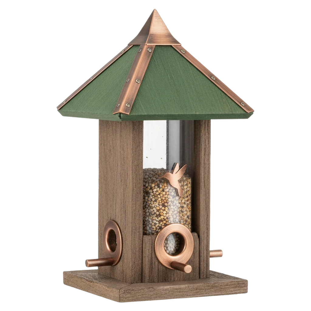 bird feeder Photorealistic icon