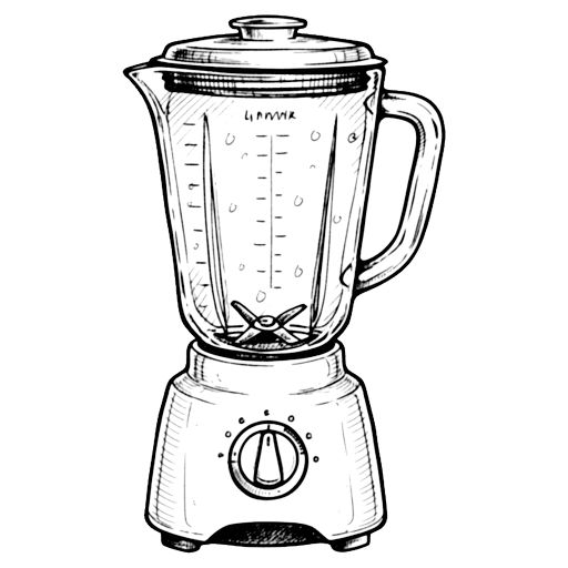 blender jar Hand Drawn icon