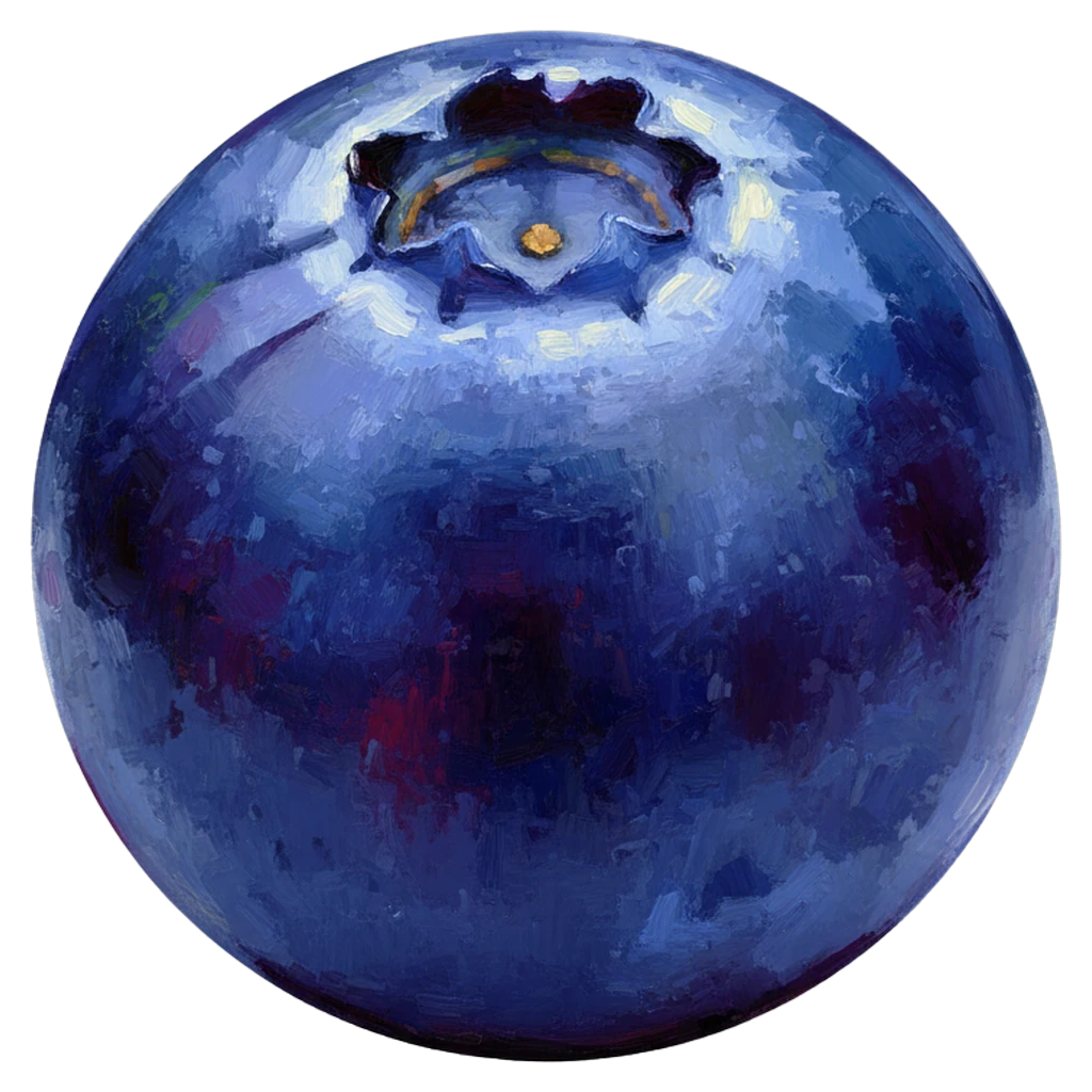 blueberry Oil Painting icon