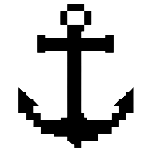 boat anchor Pixel Art icon
