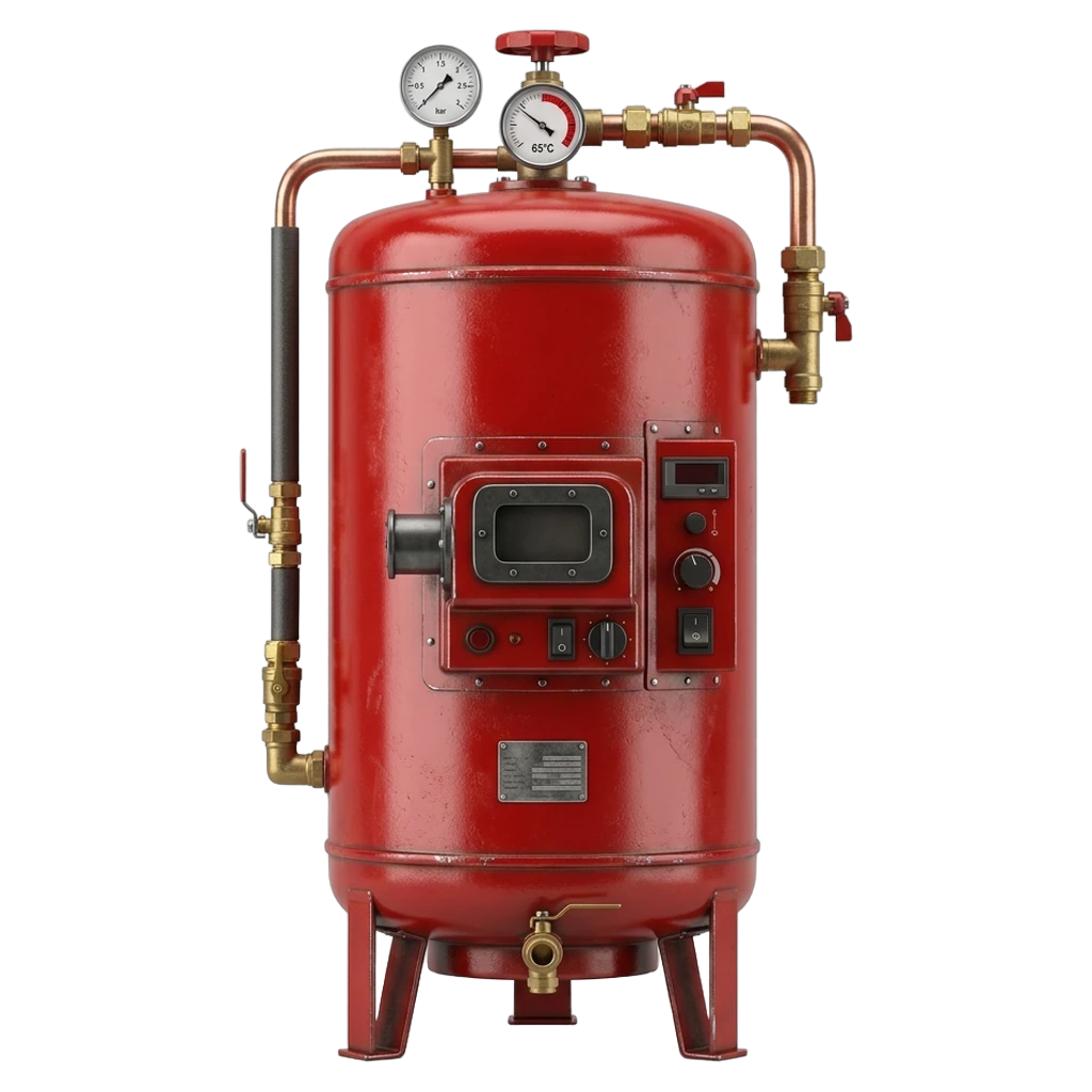 boiler tank Photorealistic icon