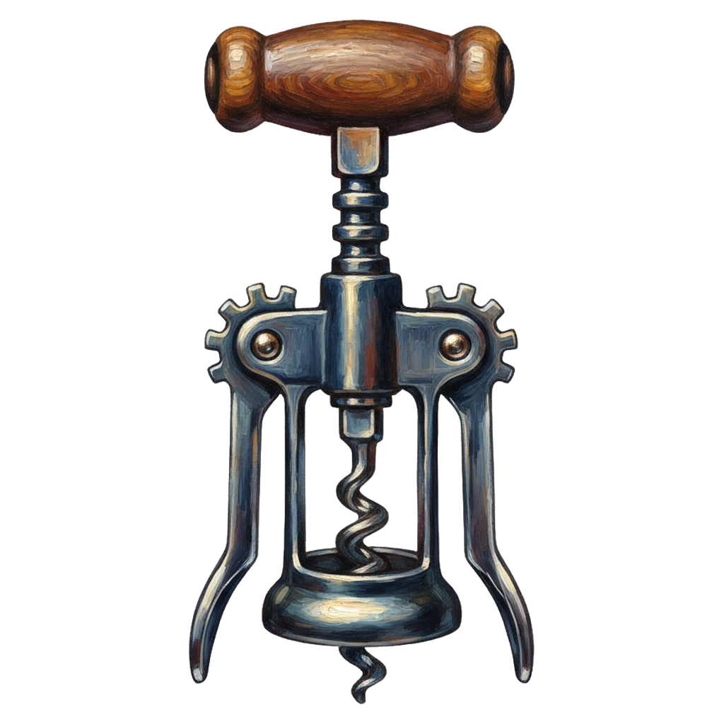 bottle opener Oil Painting icon