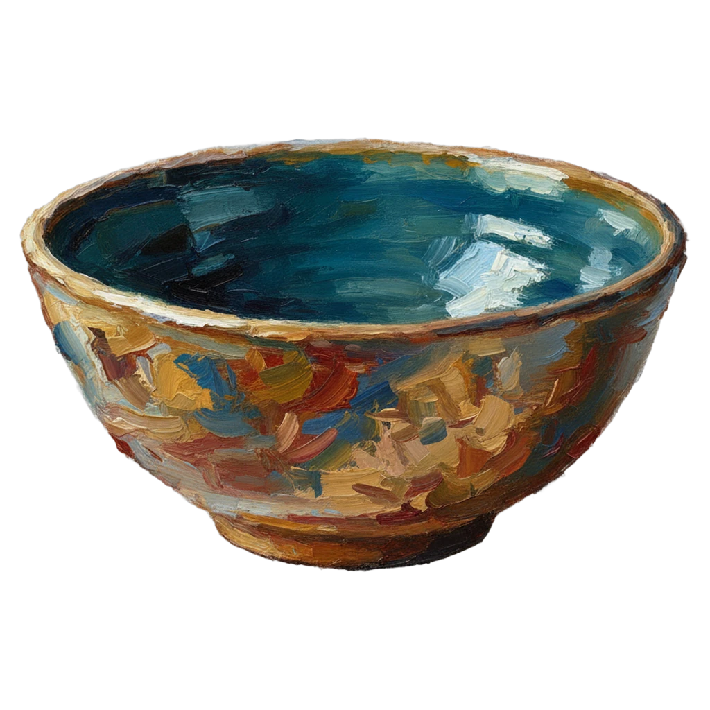 bowl Oil Painting icon