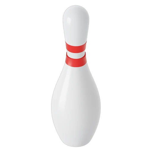 bowling pin Isometric icon - free AI-generated isometric icon for web and app projects
