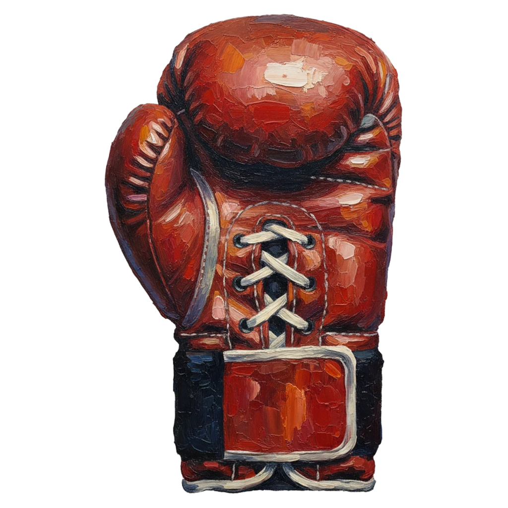 boxing glove Oil Painting icon