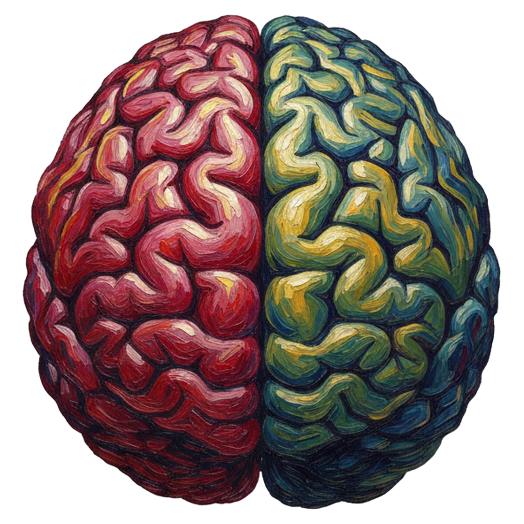 brain Oil Painting icon