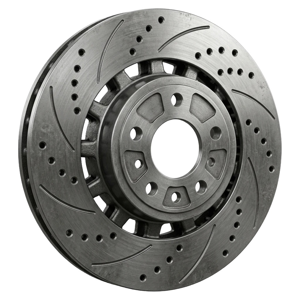 brake disc rotor Photorealistic icon
