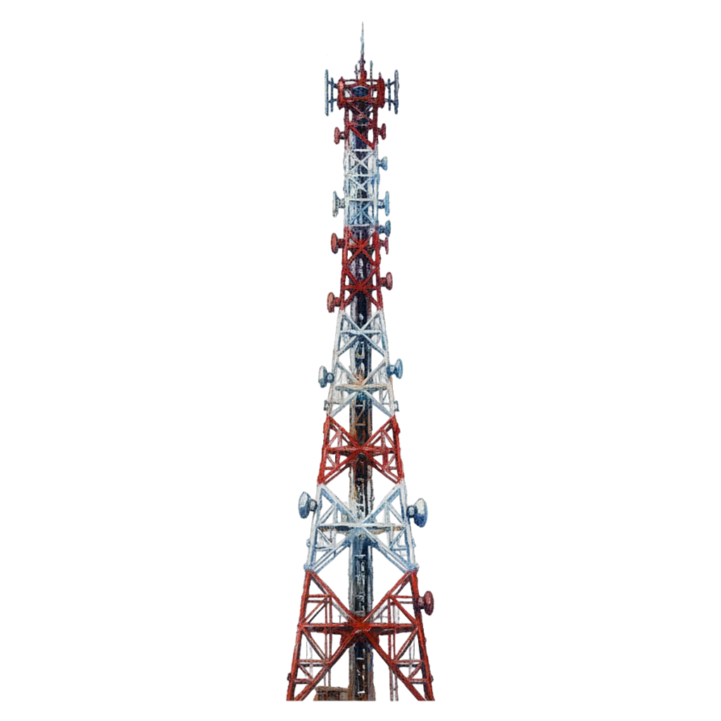 broadcast radio tower Oil Painting icon - free AI-generated oil painting icon for web and app projects