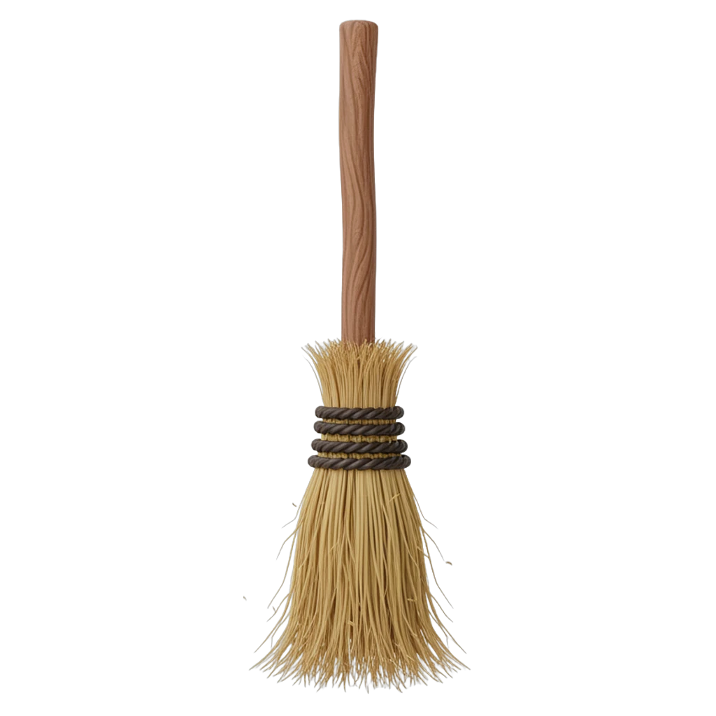 broom Photorealistic icon