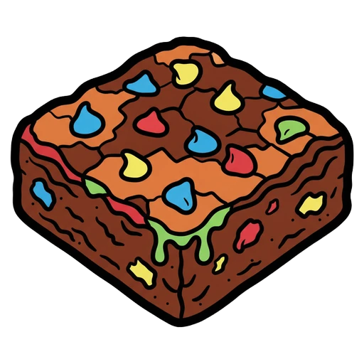 brownie Pop Art icon