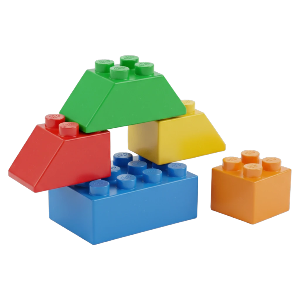 building blocks Product Shot icon - free AI-generated product shot icon for web and app projects