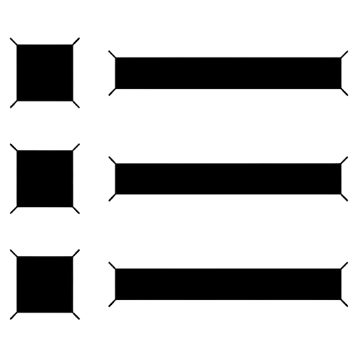 bullet list Pixel Art icon