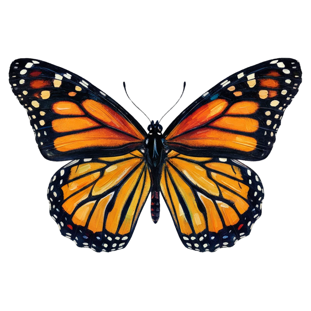 butterfly Oil Painting icon