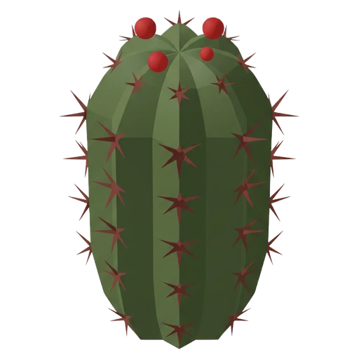 cactus Isometric icon - free AI-generated isometric icon for web and app projects