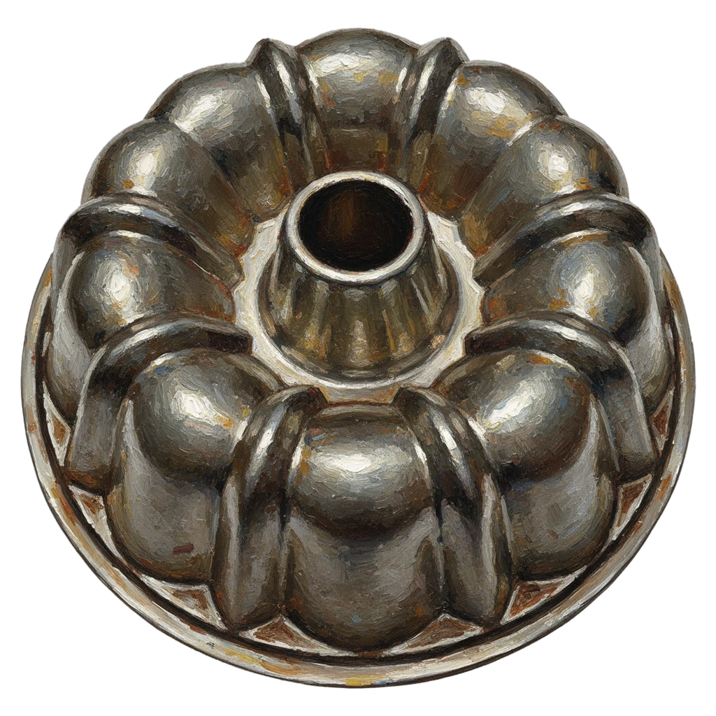 cake pan Oil Painting icon