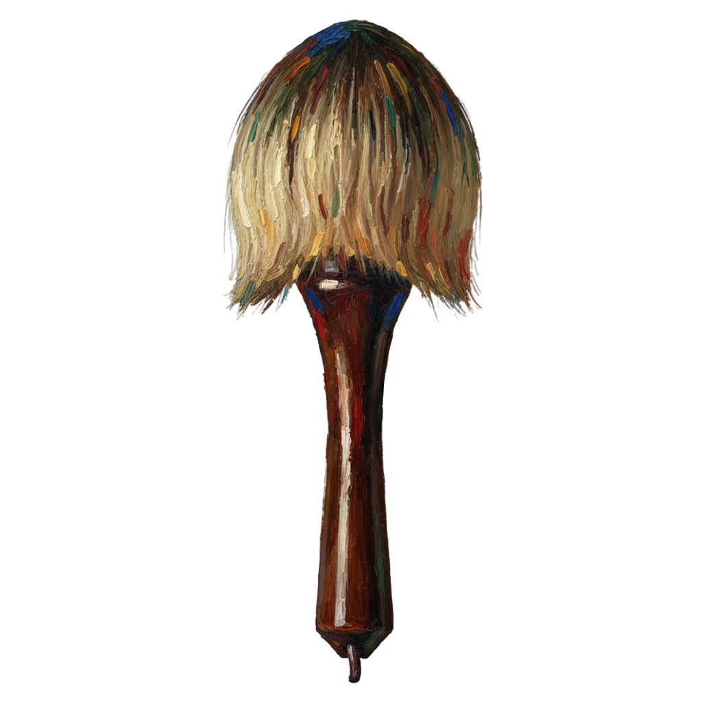 calligraphy brush Oil Painting icon