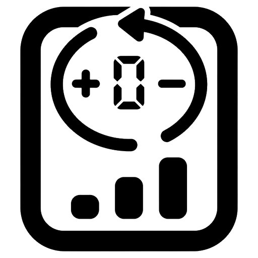 calorie counter Solid Glyph icon