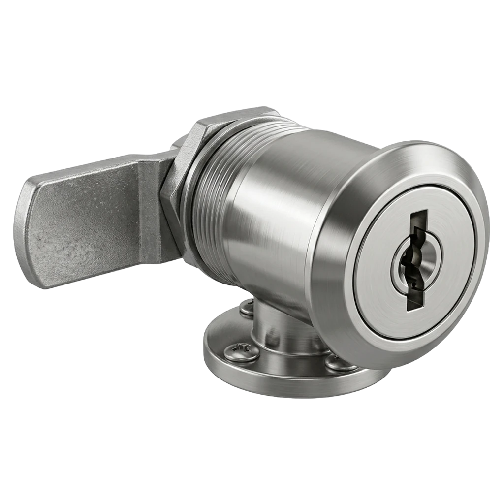 cam lock Photorealistic icon - free AI-generated photorealistic icon for web and app projects