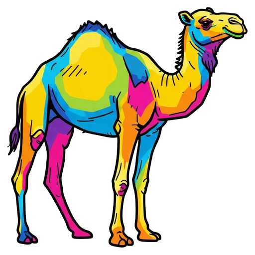camel Pop Art icon