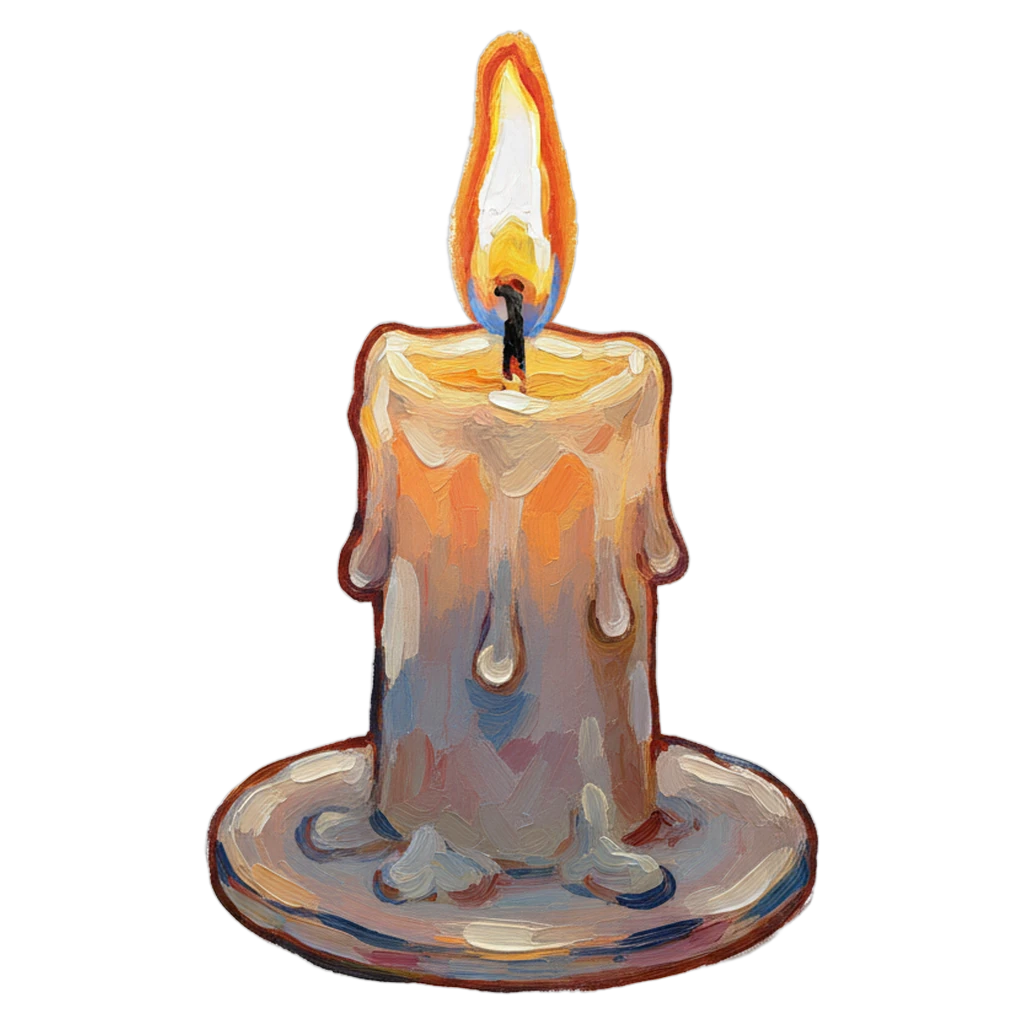 candle Oil Painting icon