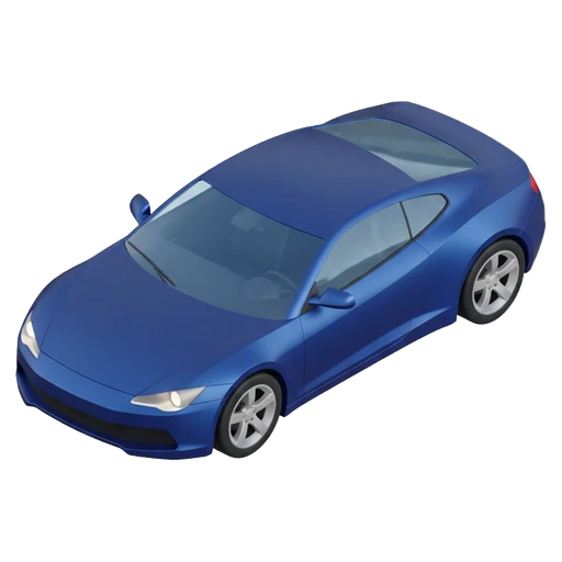 car Isometric icon - free AI-generated isometric icon for web and app projects