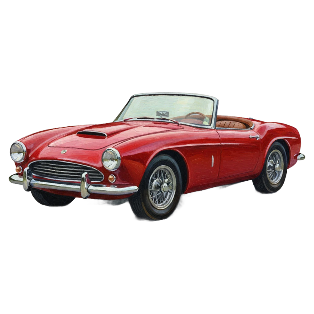 car Oil Painting icon