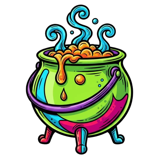 cauldron Pop Art icon