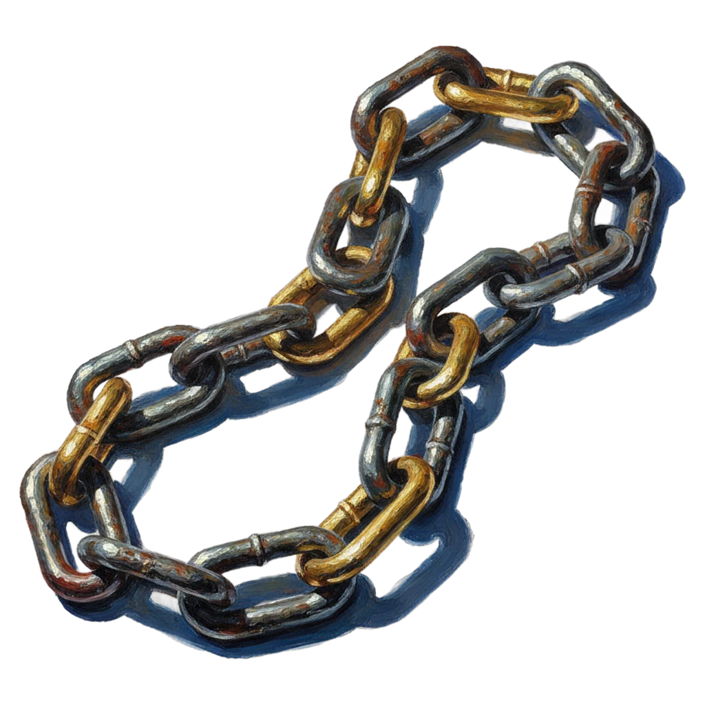 chain Oil Painting icon