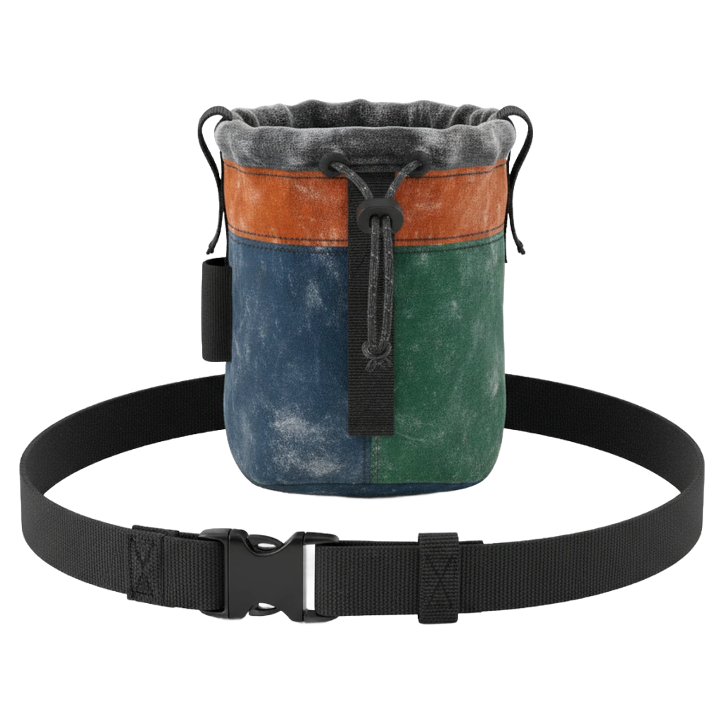 chalk bag Photorealistic icon