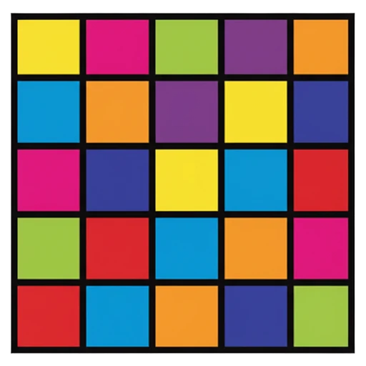 checkerboard Pop Art icon