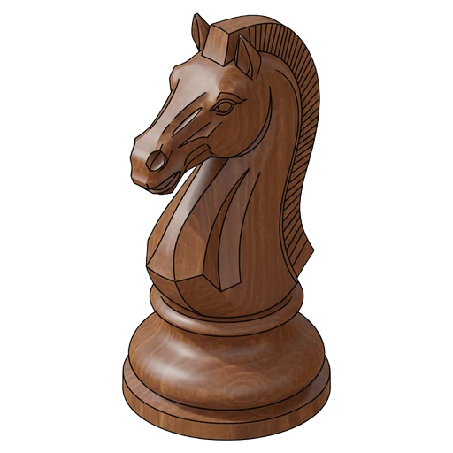 chess piece Isometric icon