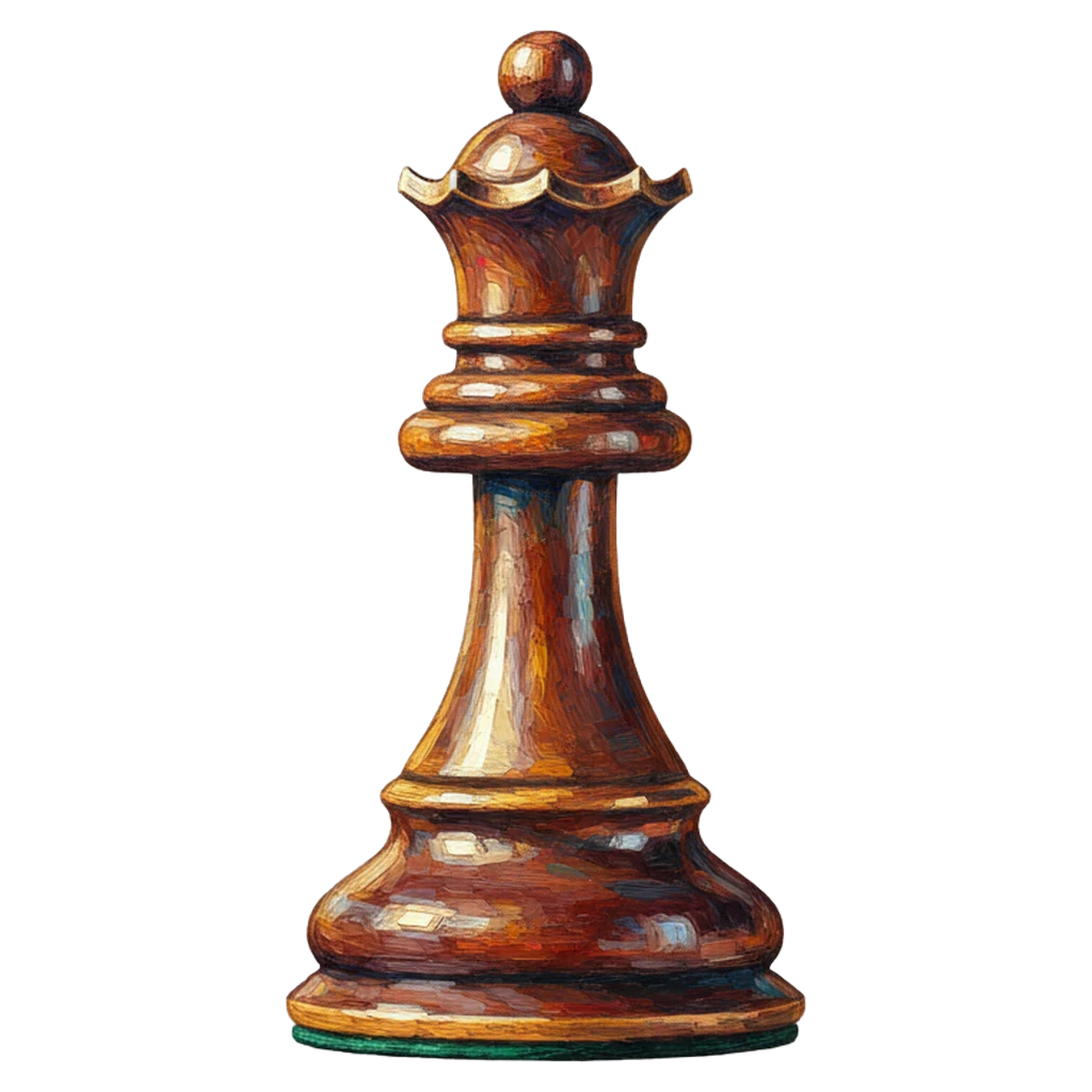 chess queen Oil Painting icon