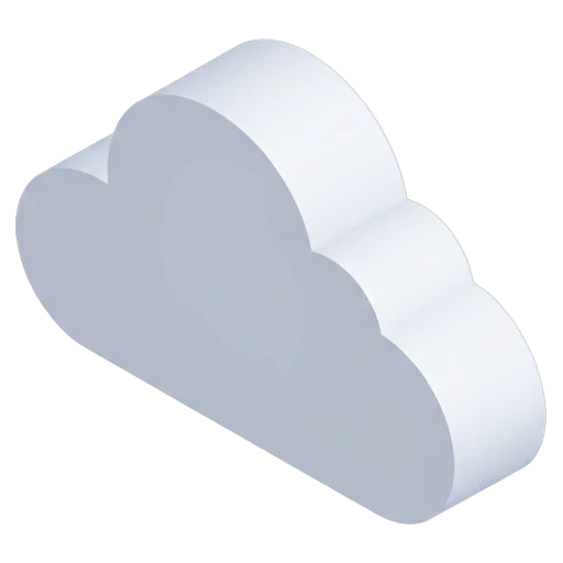 cloud Isometric icon