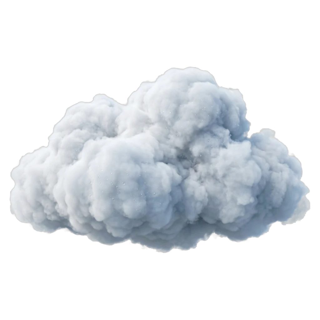 cloud Photorealistic icon