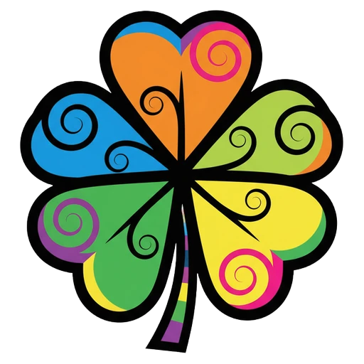 clover Pop Art icon