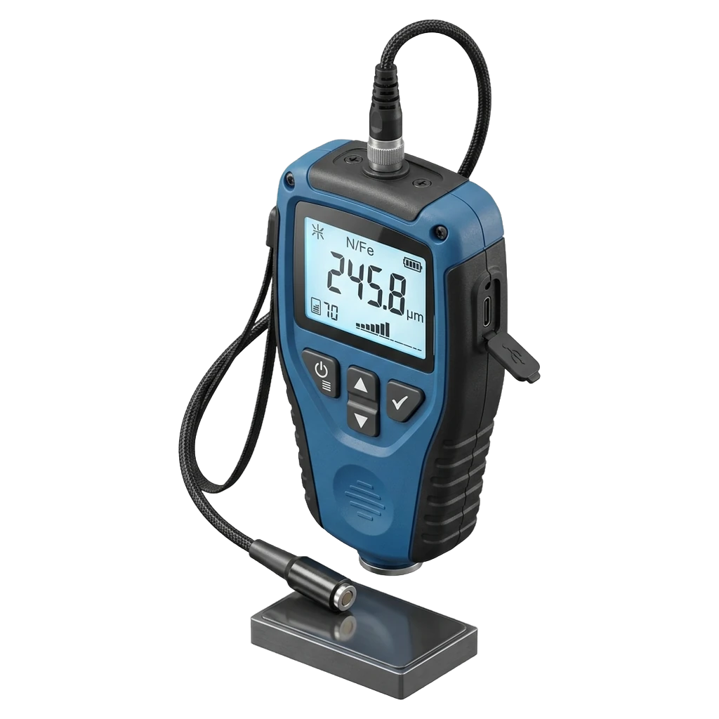 coating thickness gauge Photorealistic icon