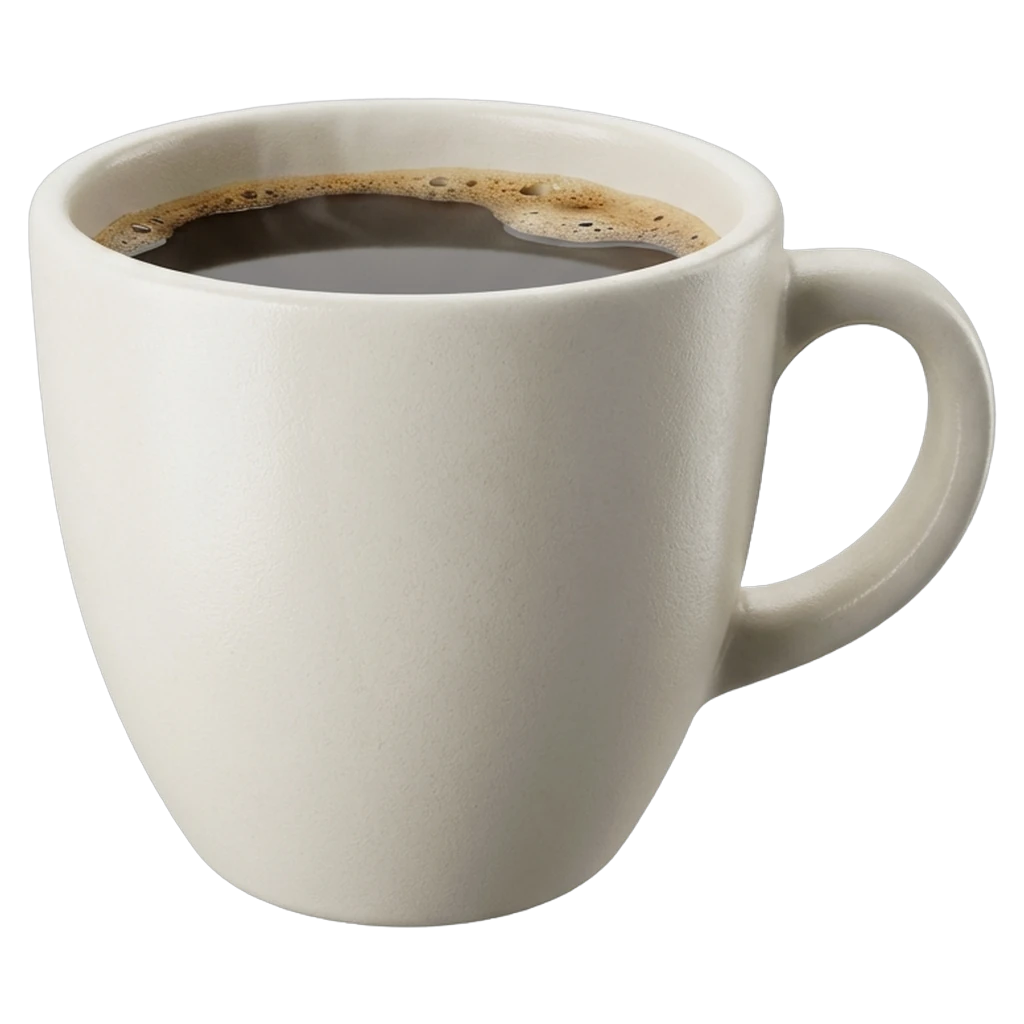 coffee cup Photorealistic icon